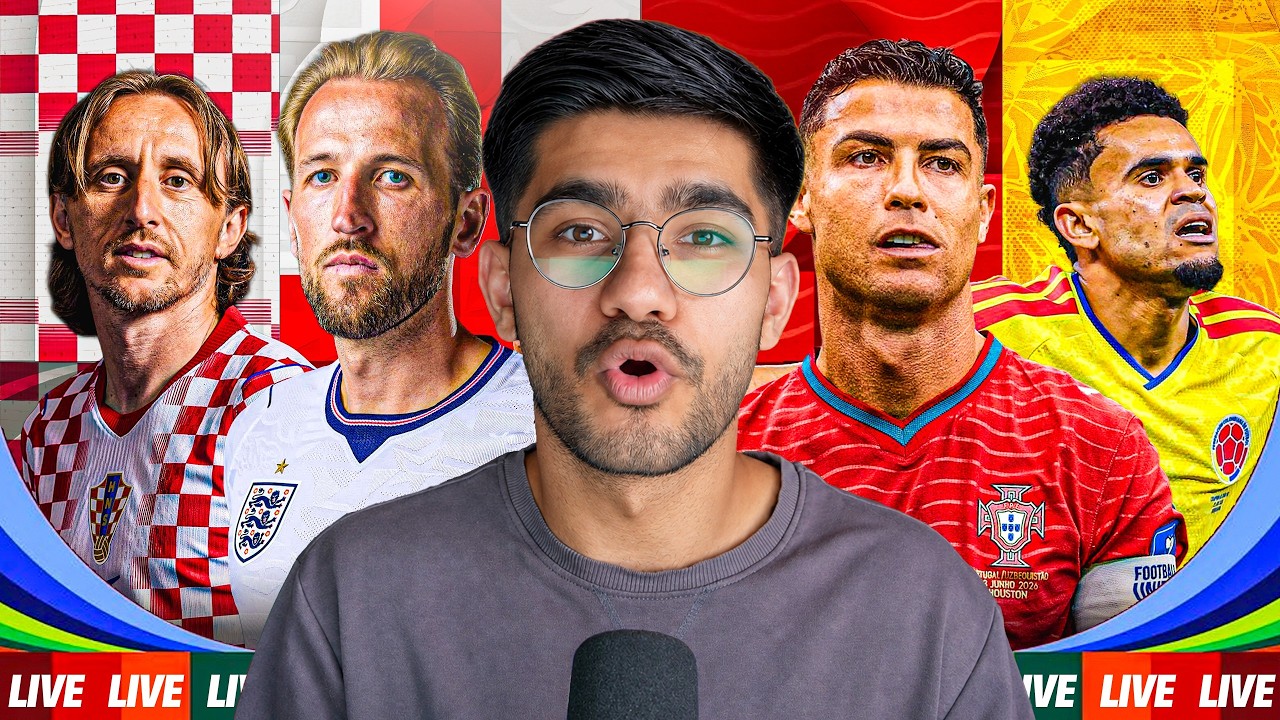 Colombia vs Portugal World Cup 2026 FINAL GROUP MATCHDAY WATCHALONG LIVESTREAM