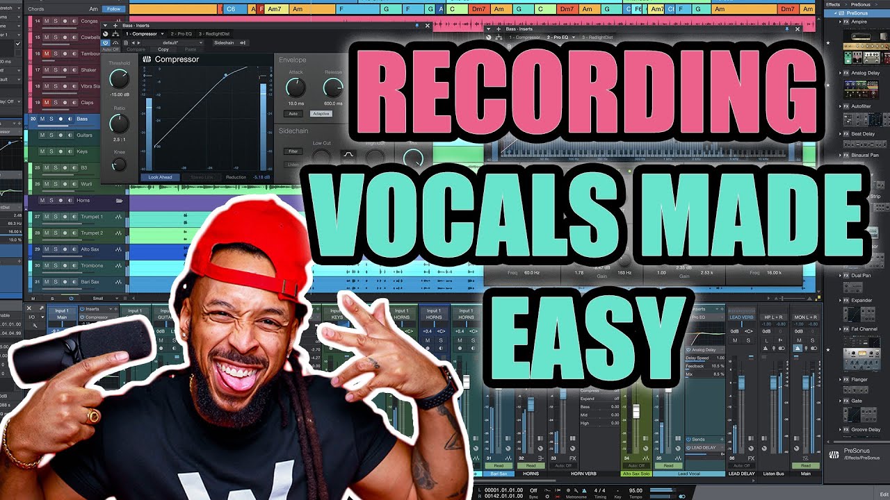 How to Record Vocals in Studio One