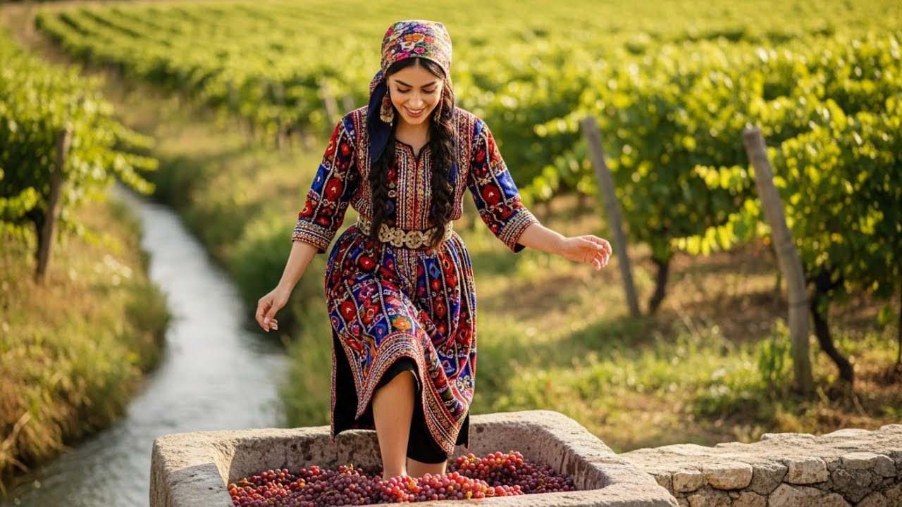 How Grape Molasses (Doshab) Is Made in Urmia, Iran – A Sweet Tradition