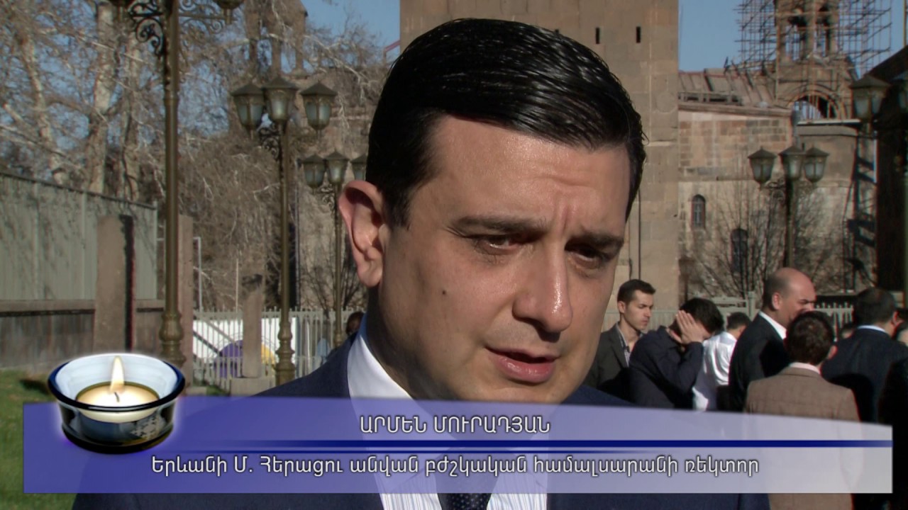 Catholicos of All Armenians Met the M. Heratsi Medical Students and Soldiers