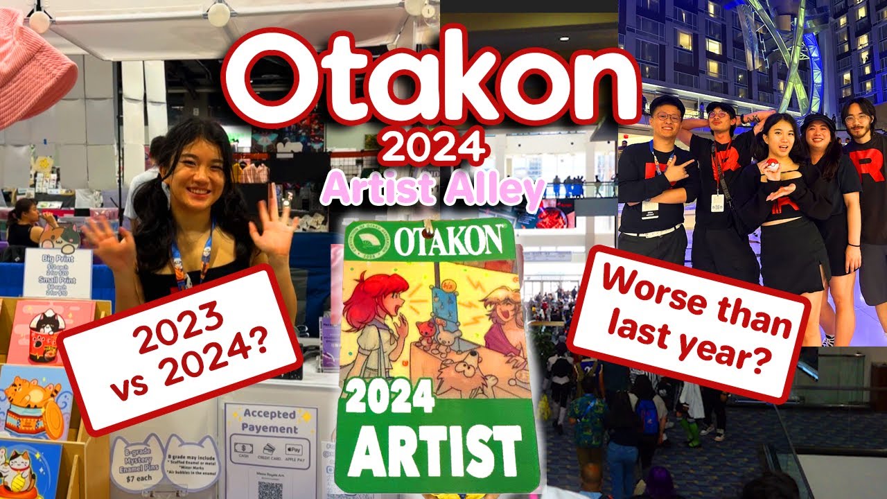 WE BACK BABY || Otakon 2024 Artist Alley Vlog || Thoughts & Expenses 2023 vs 2024