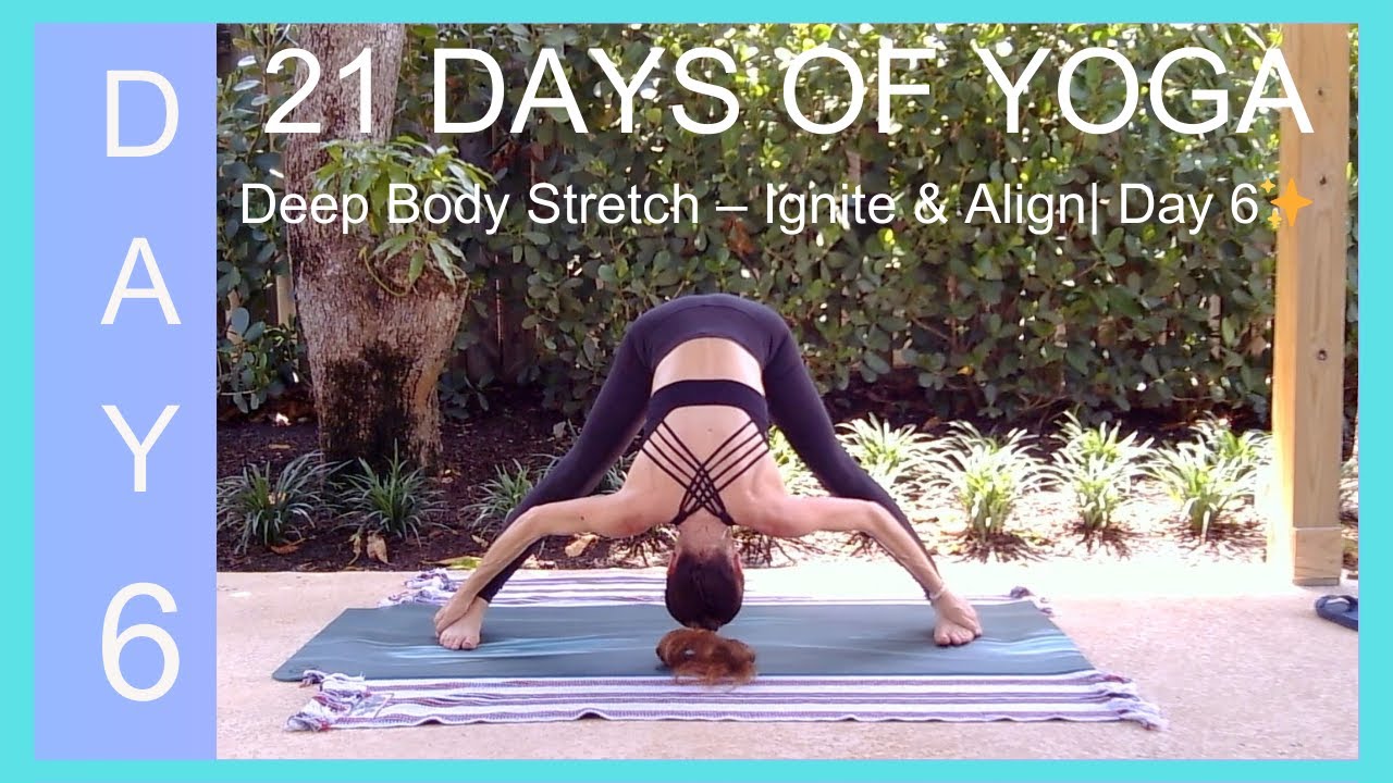 Day 6 | 15-Minute Hatha Yoga Flow for Flexibility and Recovery | 21 Days to Glow Yoga Challenge