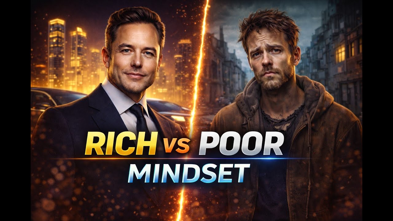 Rich vs Poor Mindset Explained | Why Some People Get Rich and Others Stay Broke
