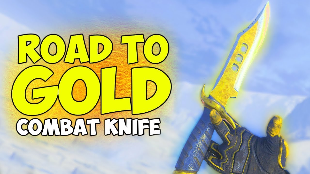Black Ops 4: Road to Gold (Combat Knife)