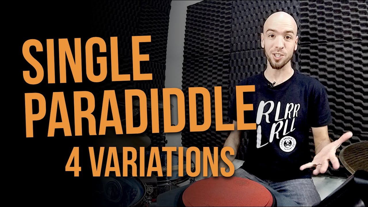 4 variations of the Single Paradiddle