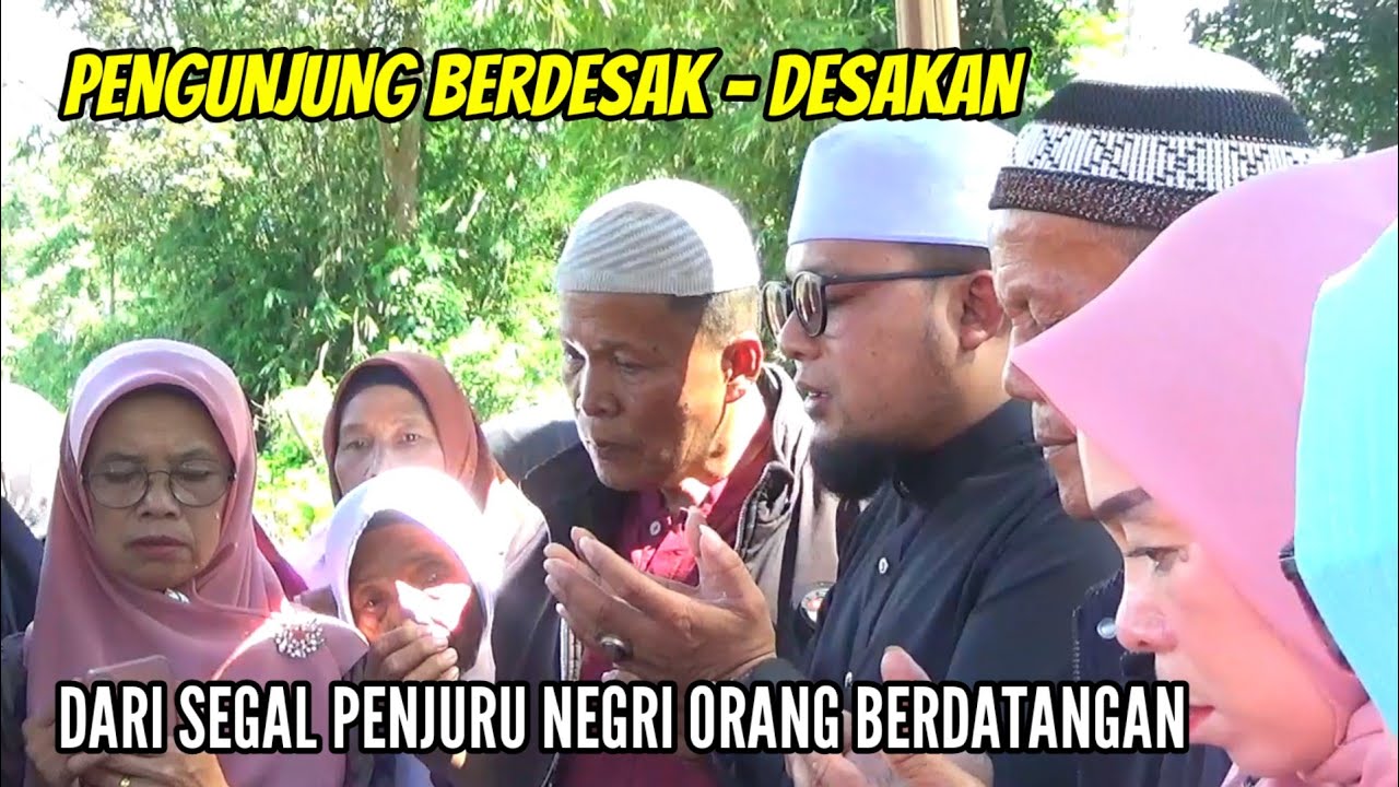 TAUZIAH USTAD INI MENYENTUH HATI PELAYAT DIMAKAM NIA