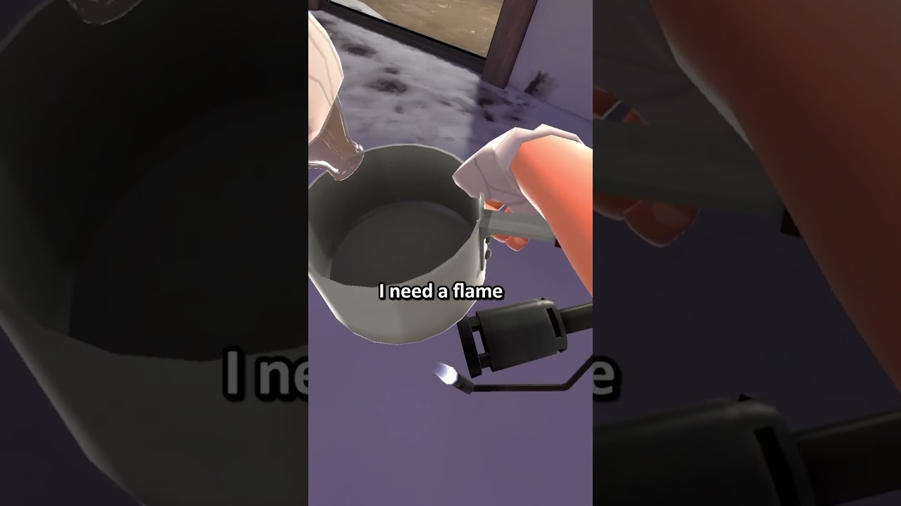 Let's cook some milk, Pyro