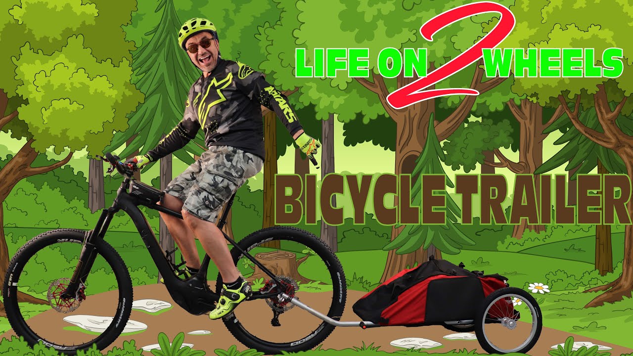 BICYCLE TRAILER vs BACKPACKING - DISCOVERING THE ADVENTURE RADICAL DESIGN TRAILER