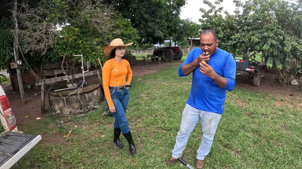 CHURRASCO DE APARTAMENTO NA ROÇA 🔥AGORA! TEMOS MINI USINA DE ENERGIA! 