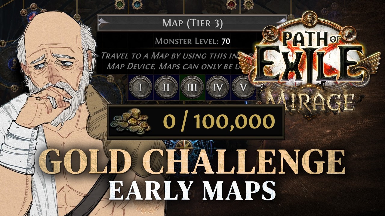Path of Exile Gold Found Ep.2 - Can you even do MAPS?!