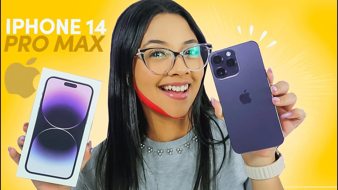 IPHONE 14 PRO MAX CHEGOU E ESTÁ ABSURDO! Unboxing com Teste de Câmera