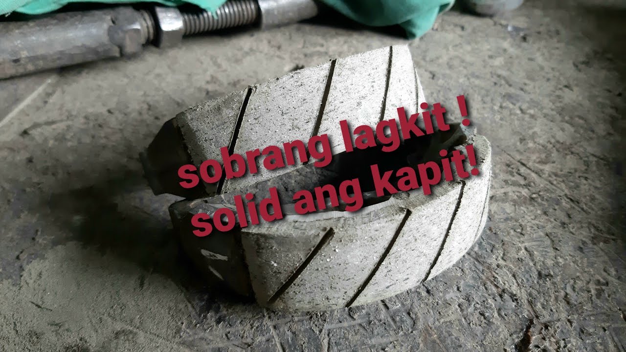 suzuki smash 115 ang  brake shoe na legendary din sa kapit