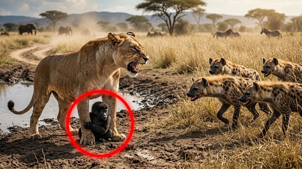 Everyone Expected the Lioness to Attack… But This Happened Instead