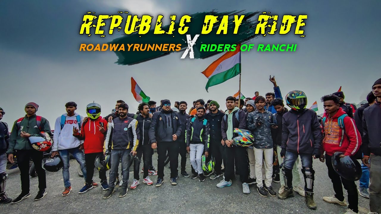 Ajoydhya Hill Purulia Ride || Republic Day 2022 || 70+ Bikes 🔥