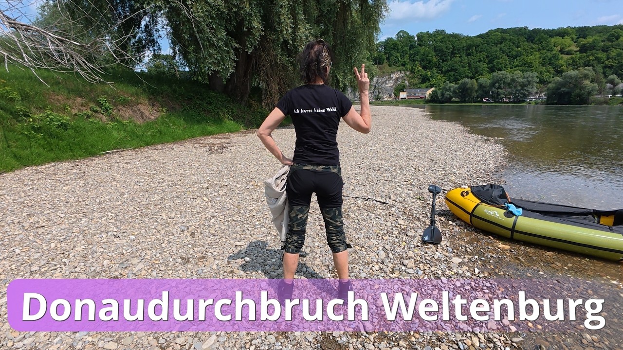 Donaudurchbruch Weltenburg/Anfibio Rebel 2K/Packraft Tour 