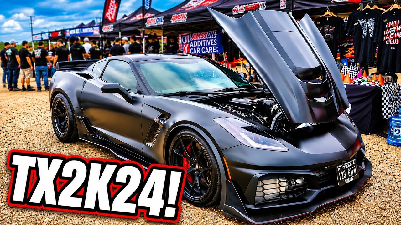 GOING TO TX2K24! FAST CARS, DRAG RACING AND COPS BUSTING CAR MEETS!