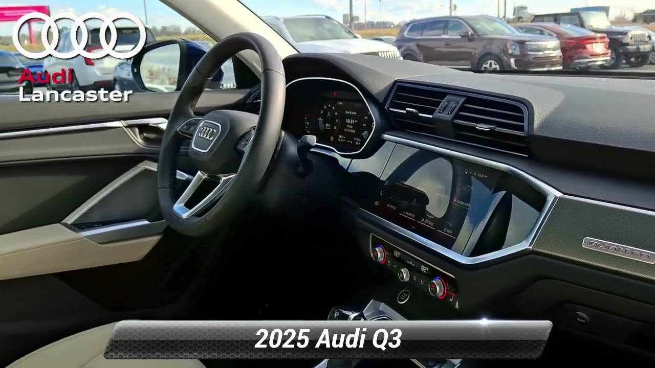 Certified 2025 Audi Q3 Premium 45 TFSI S line quattro Tiptronic, Lancaster, PA 9225