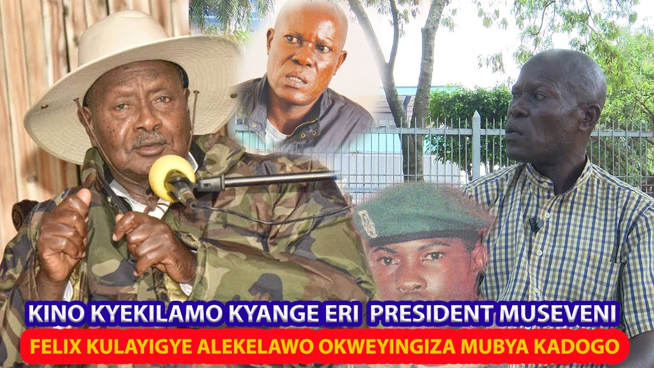 SGT GITTA MUSOKE AKOZE EKILAMO KYE EKISEMBAYO KUNSI,ALUMBYE BRIG FELIX KULAYIGYE NAYASA EBYAMA BYONA