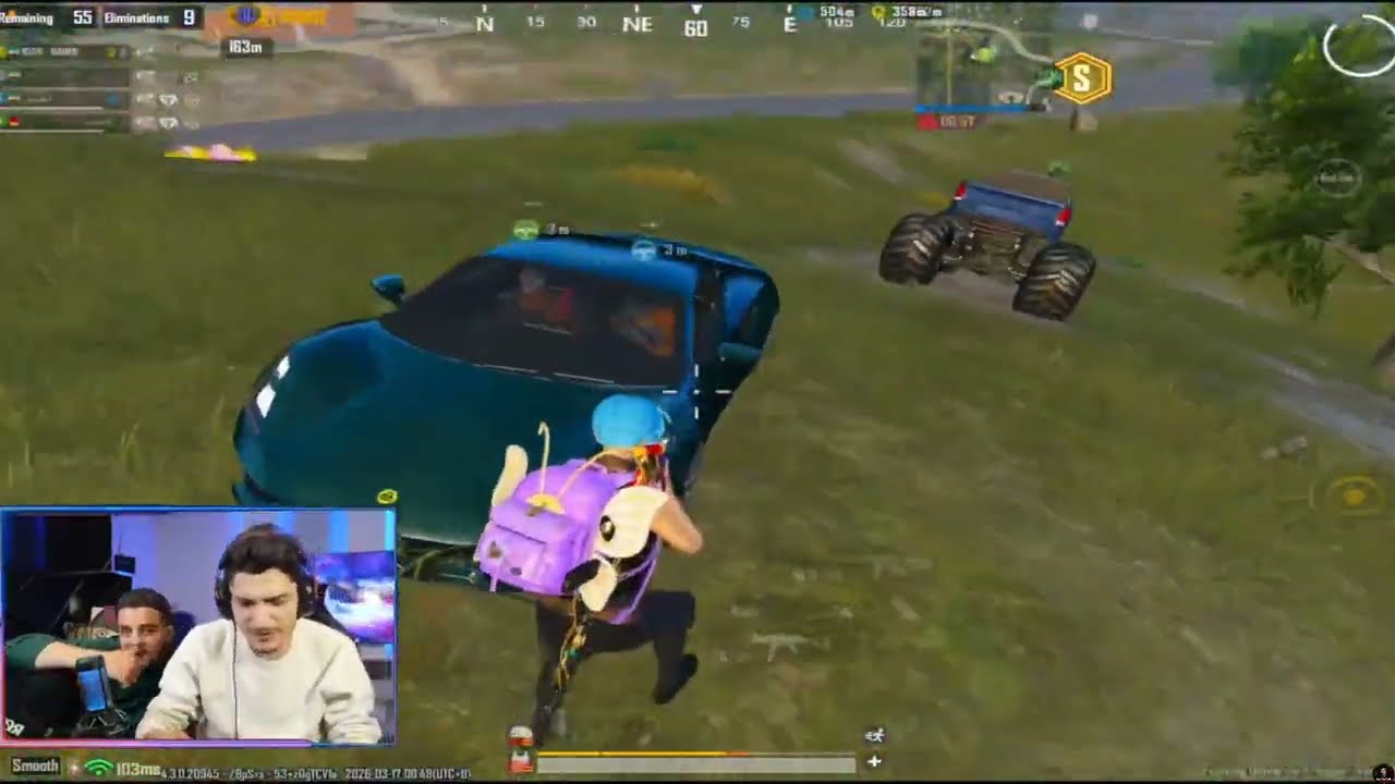 فضيحة🔥 نور جيمر أهان رايدن وفنشه سكين على البث المباشر! 😱 وصار يغلط عليه