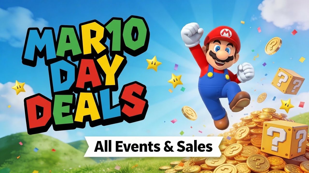 You can’t pass up on these deals! #nintendo #mario #mar10day #40thanniversary 
