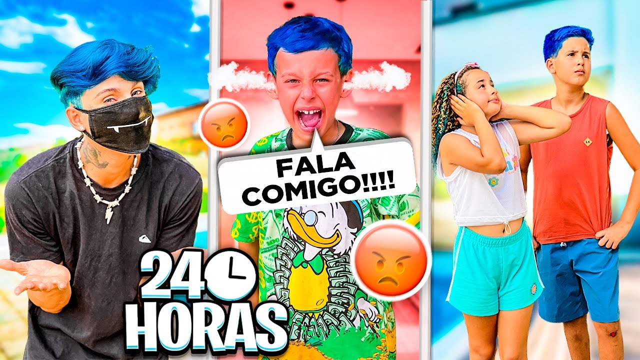 IGNORAMOS MEU IRMÃOZINHO POR 24 HORAS! (Se vingou)
