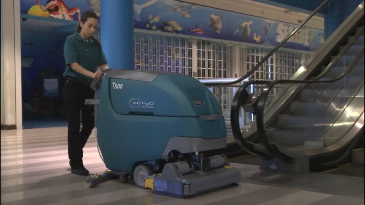 Walk-behind Floor Scrubber Training by Tennant - Floor Care & Surface Prep from Herc Rentals