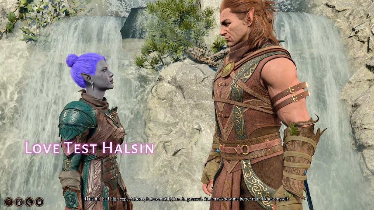 BG3: Love Test with Halsin