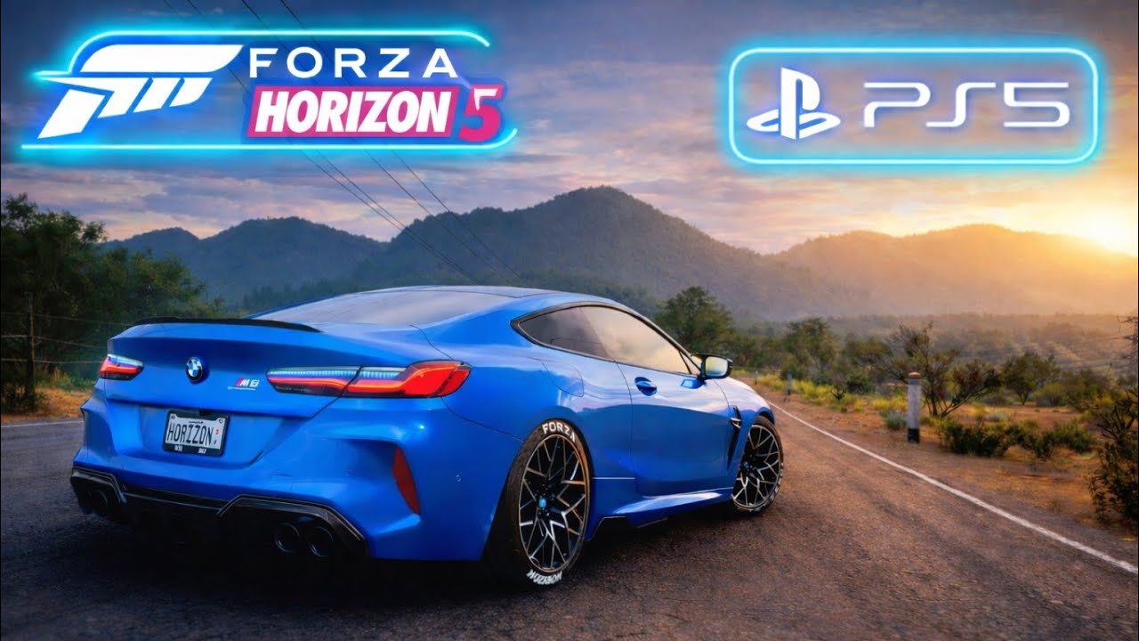 Forza Horizon 5- BMW M8 Competition 2020 ||Free Roam - PS5||