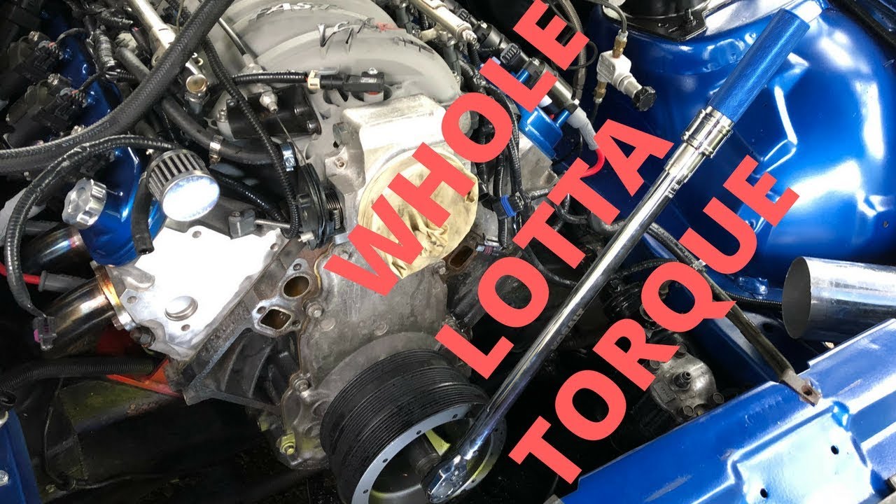 How to: Pinning the Crank on an LS Motor | LSA Blower Swap