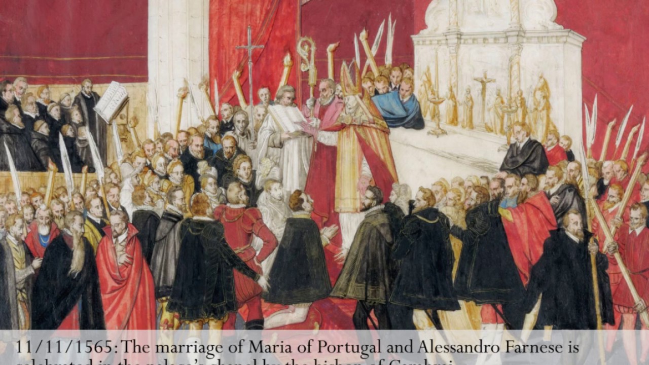 1565 - Huwelijk van Alexander Farnese en Maria van Portugal