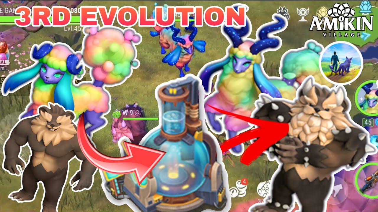 😍 AMIKIN VILLAGE | HOW TO EVOLVE AMIKINS | NEW 3RD EVO AMIKINS 🌊 | BEAVPEAK AND CORANOVA | 126