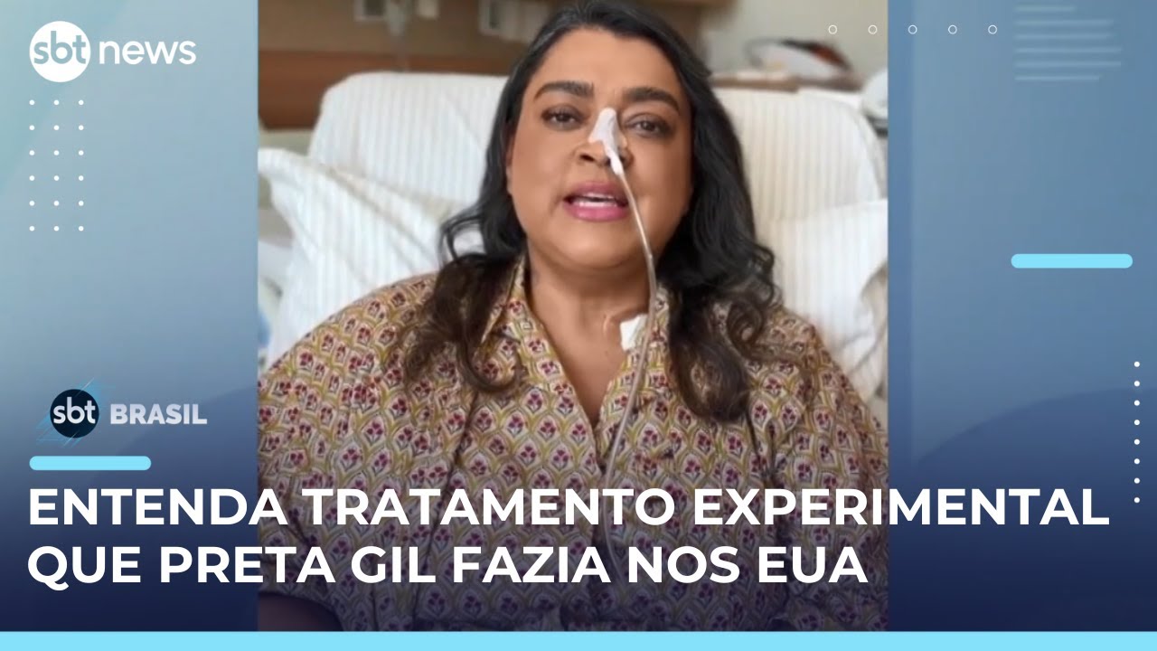 Terapia-alvo contra câncer: entenda tratamento experimental que Preta Gil fazia nos EUA | #SBTBrasil