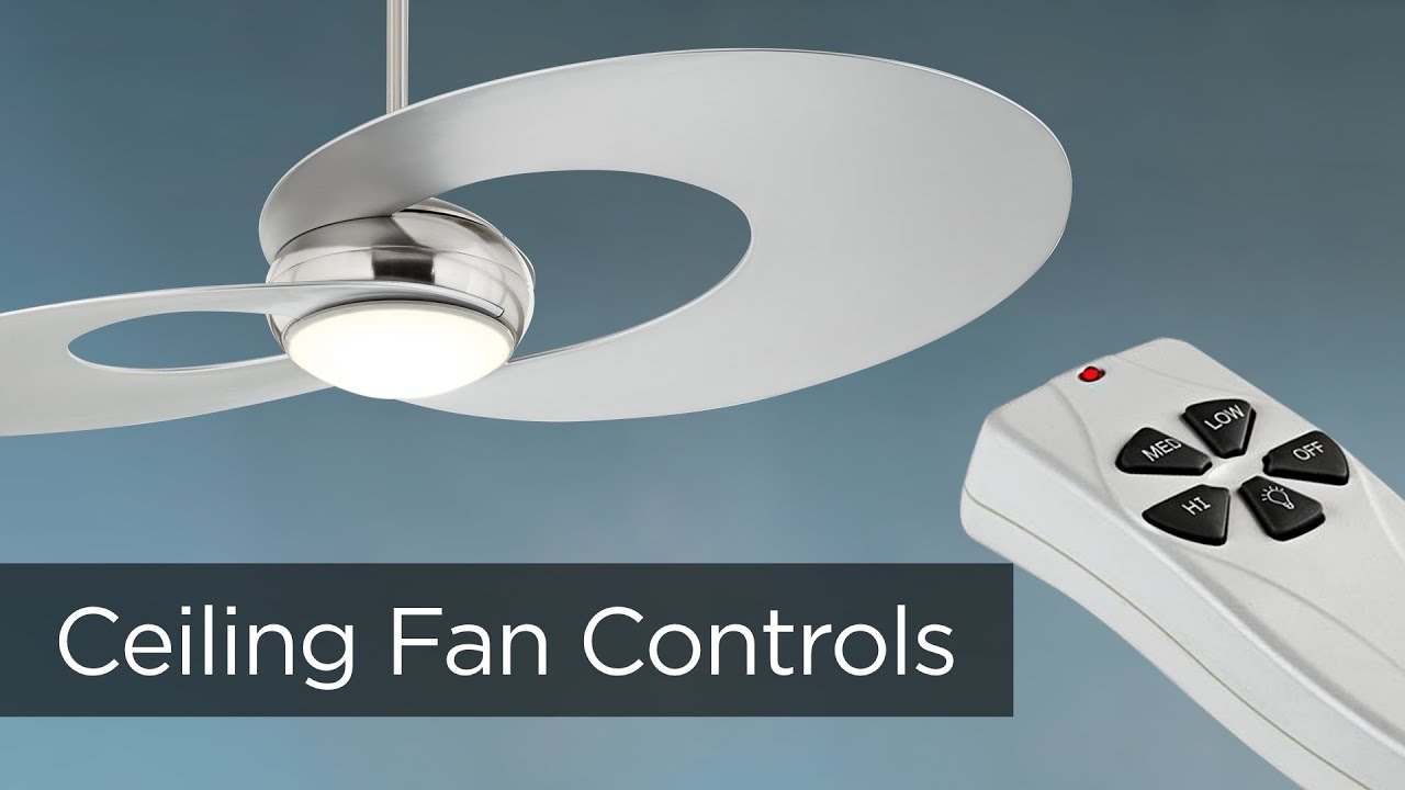 Ceiling Fan Controls Explained - Tips To Choose the Right Fan Control for You - Lamps Plus