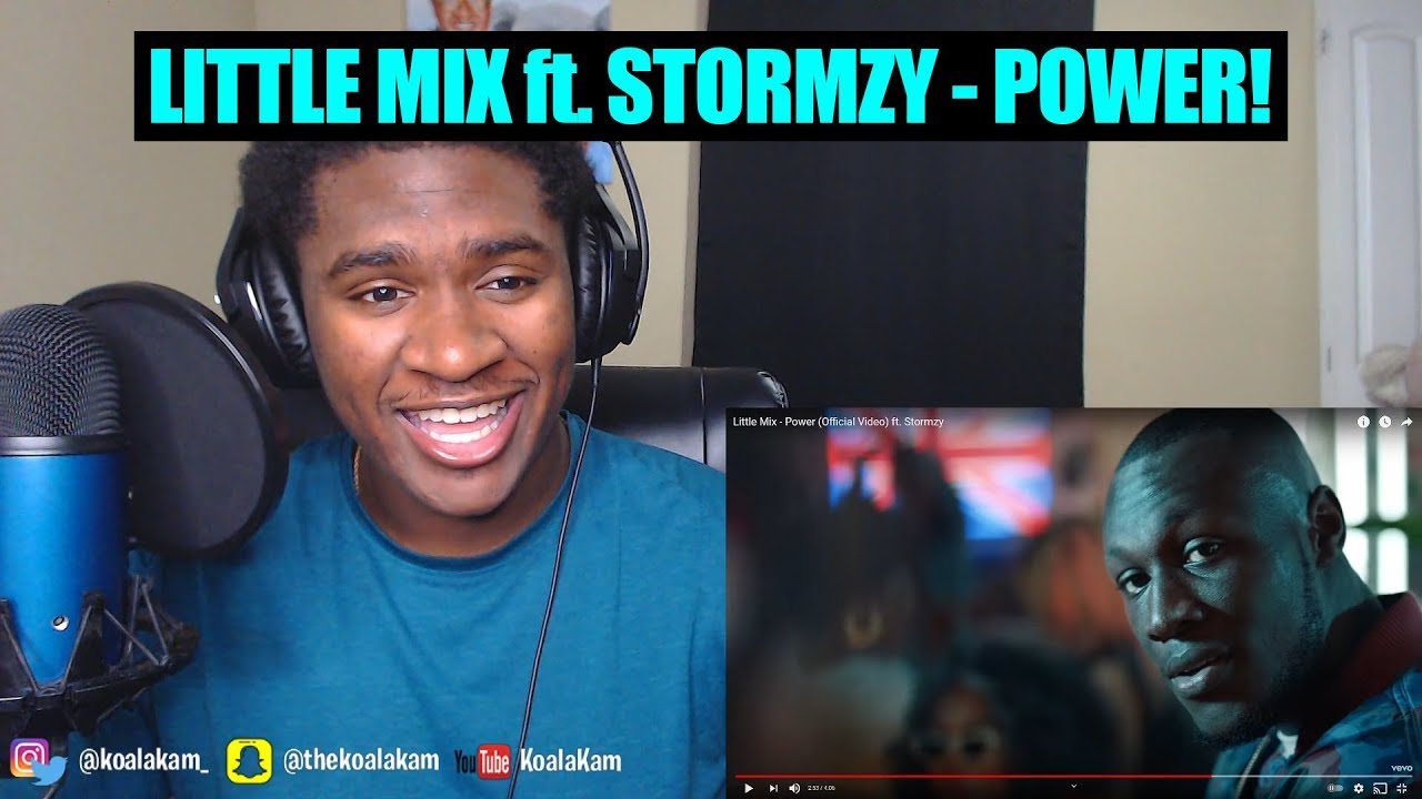 this STORMZY guy is fire! Little Mix - Power (Official Video) ft. Stormzy | REACTION!