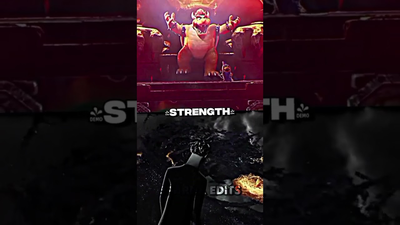 Bowser vs DreamWorks characters 