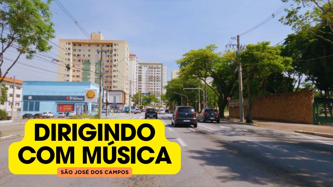 Dirigindo em São José dos Campos/SP (da Região Sudeste até a Norte)