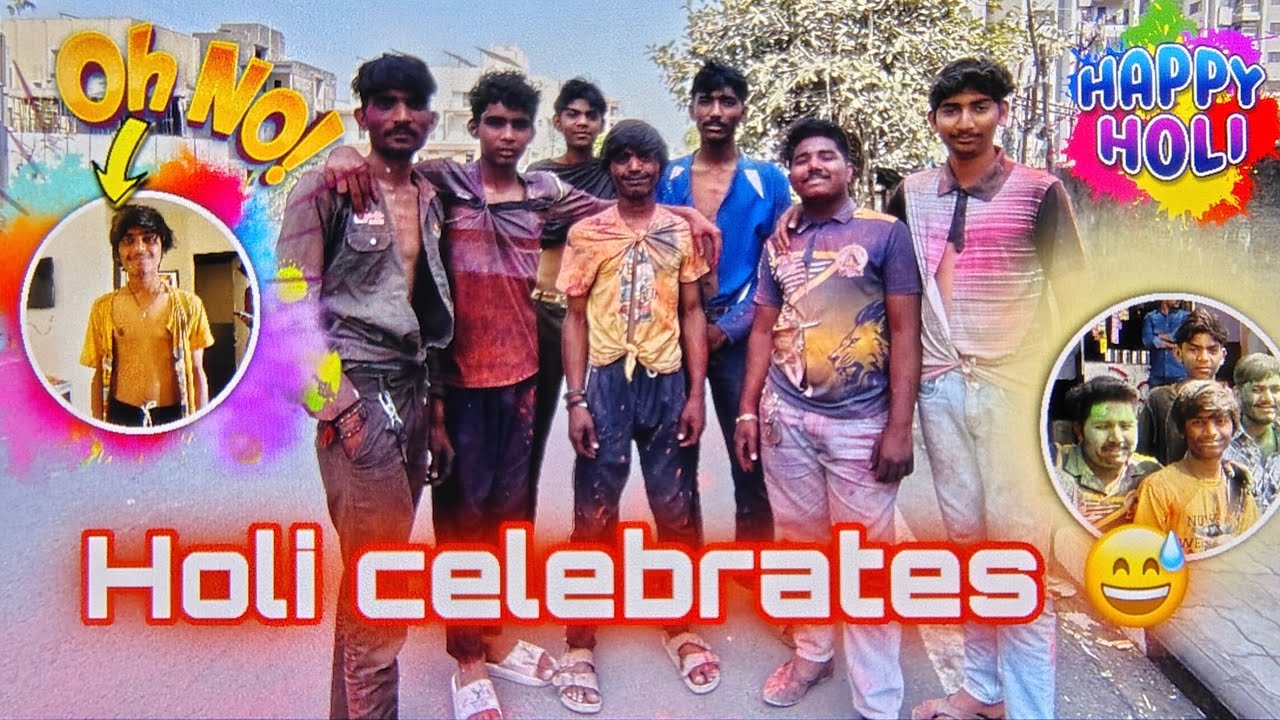 Holi celebrate 😅||day-27