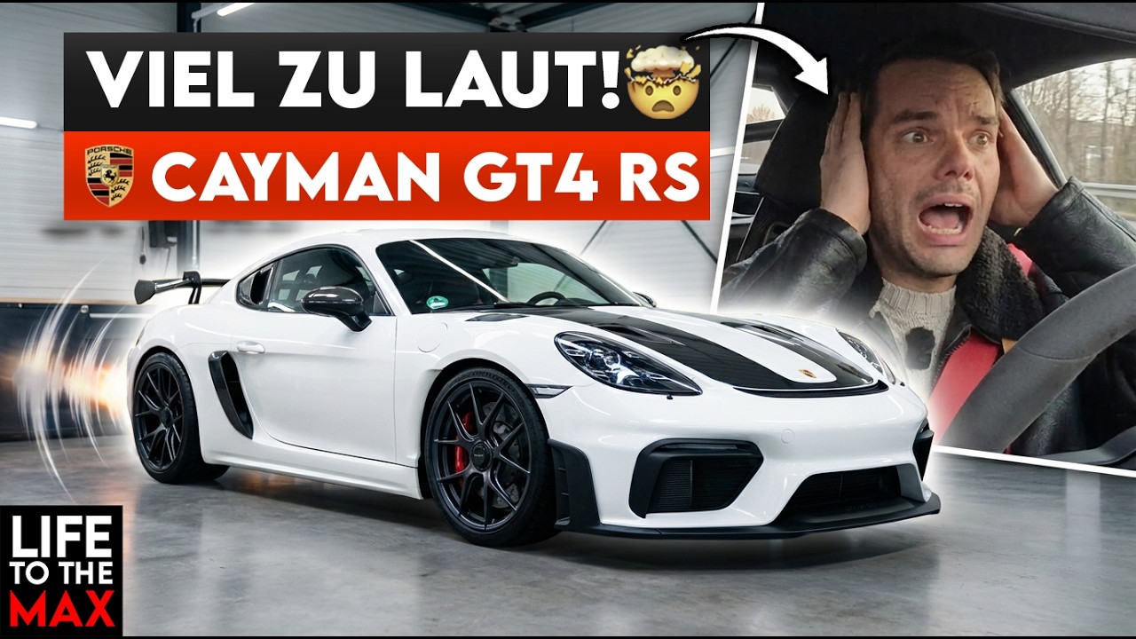 Porsche GT4 RS: Ist dieser Sound überhaupt noch legal?! 🤯🔥