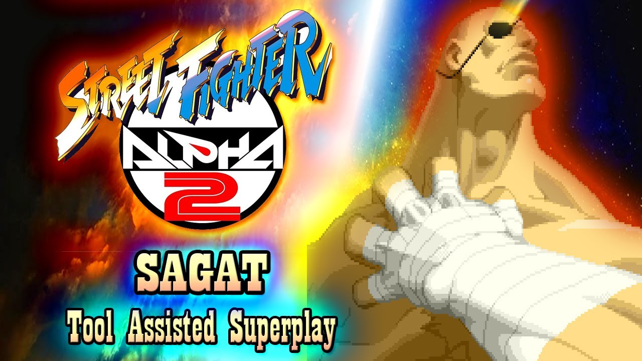 【TAS】STREET FIGHTER ALPHA 2 - SAGAT