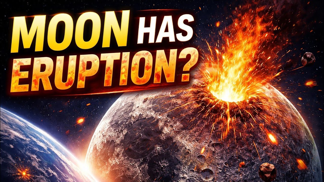 Moon Has Volcanic Eruption Like The Earth