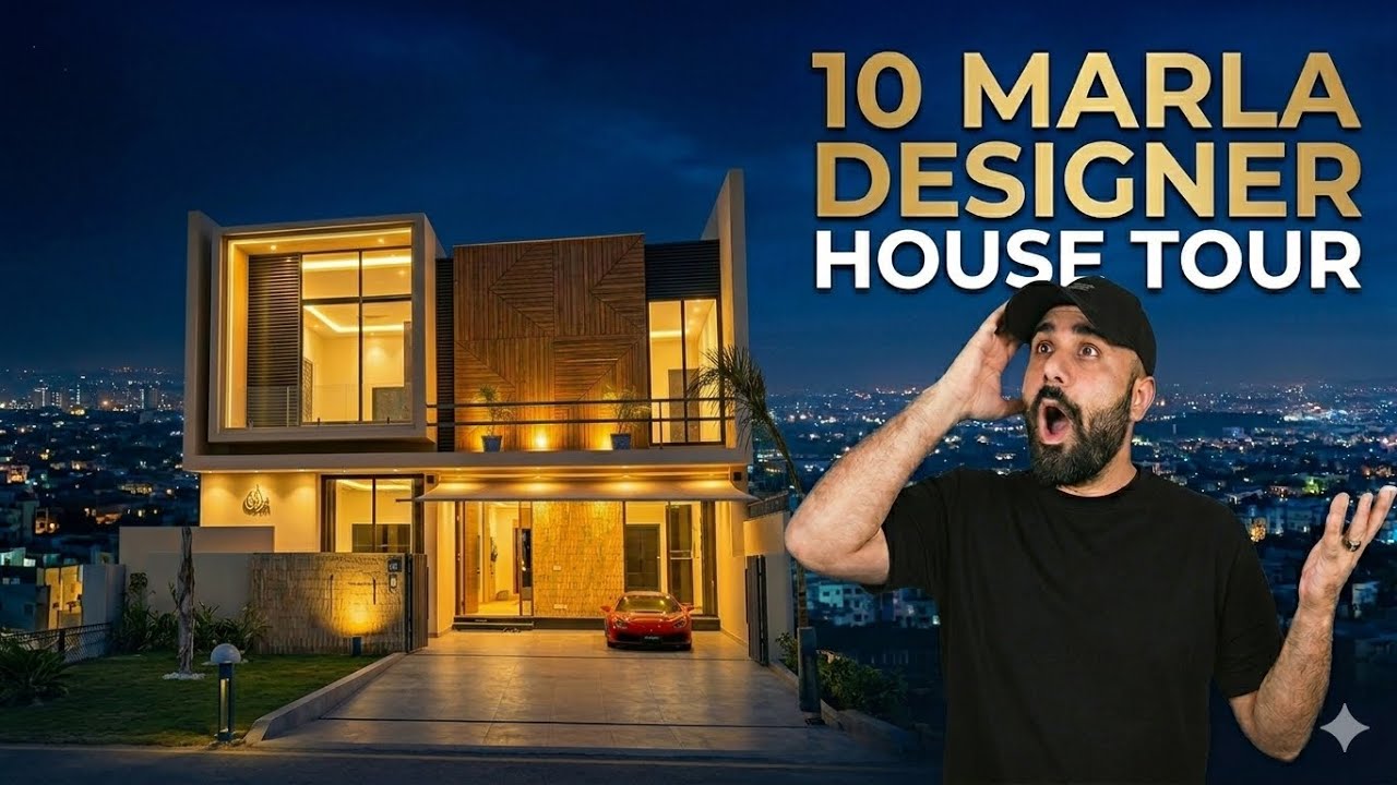 Double Unit 10 Marla House for Sale in B17 Islamabad | Luxury Designer Home