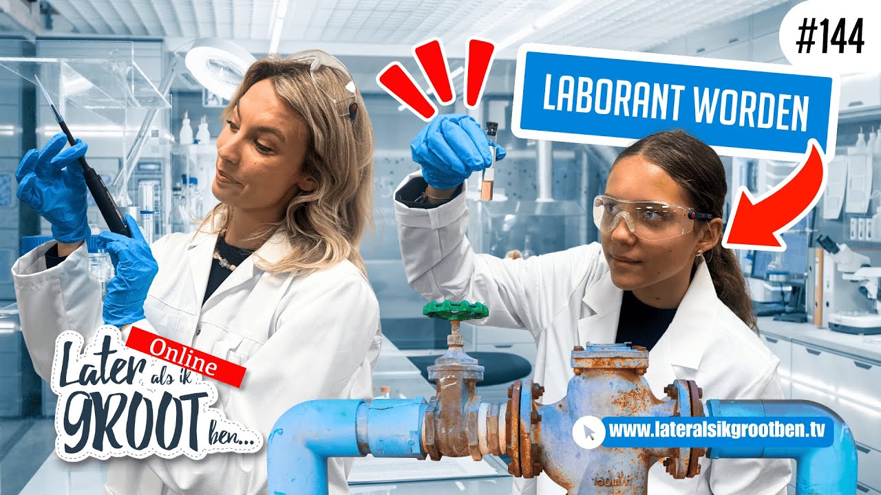 Hoe VIES is dit grondwater? Isabella werkt als echte laborant 🥼