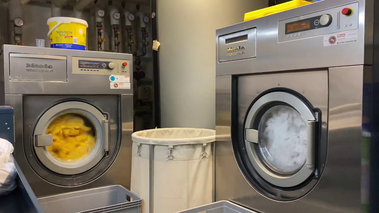 Miele Professional PW 6167 Miele Professional PW 6101 Ende Hauptwäsche 1.spülen