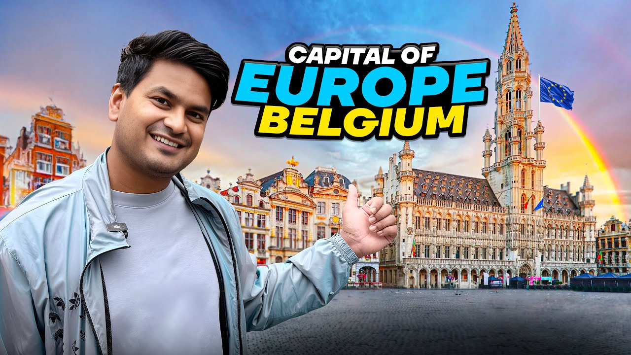 ইউরোপের রাজধানী এবং হীরার 💎 শহর বেলজিয়াম 🇧🇪 ভ্রমণ!