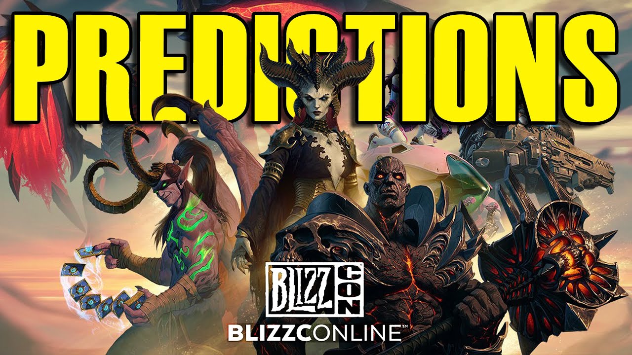 BlizzConline 2021 Predictions and Coverage Plans! What to expect for WoW, Diablo, and more?
