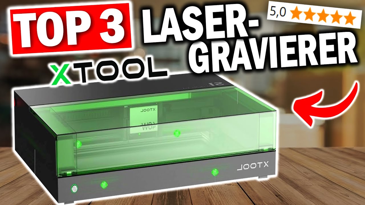 Top 3 LASER GRAVIERMASCHINEN 2026 (von xTool) | M1, S1, P2