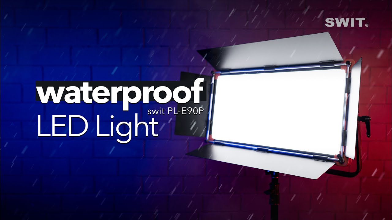 Waterproof LED Panel . Swit PL-E90P 90W Review