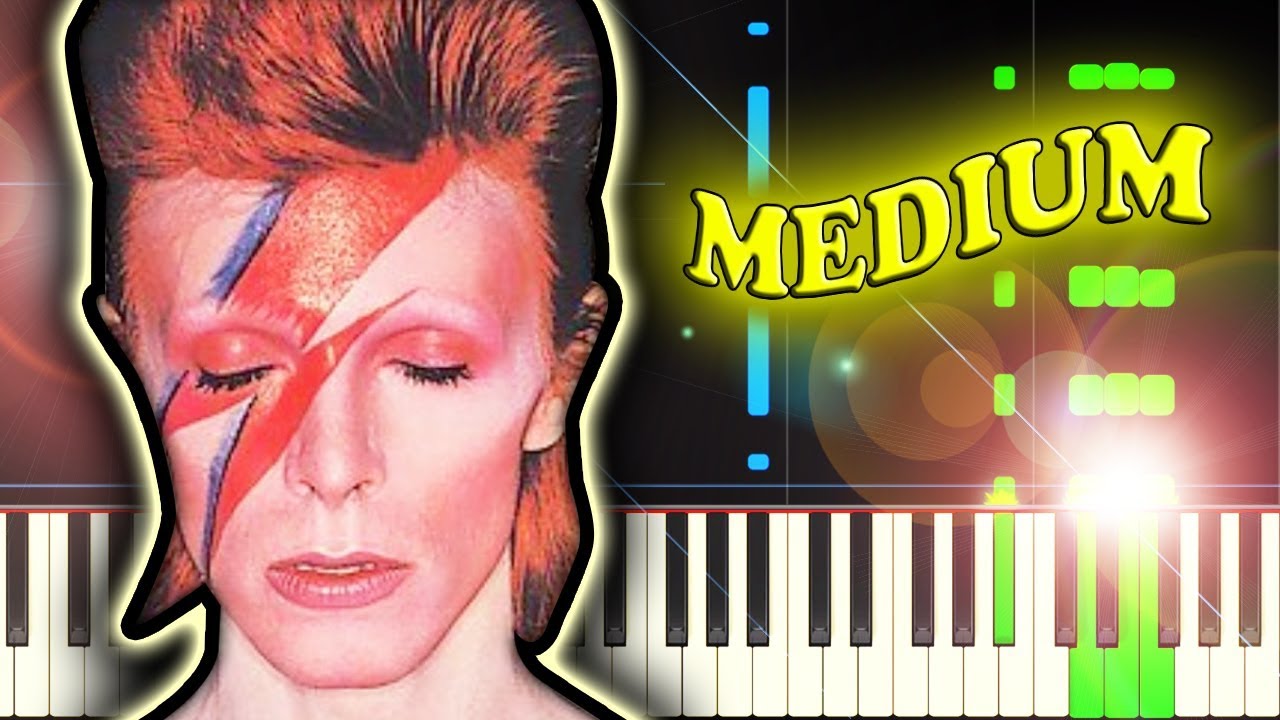 DAVID BOWIE - STARMAN - Piano Tutorial