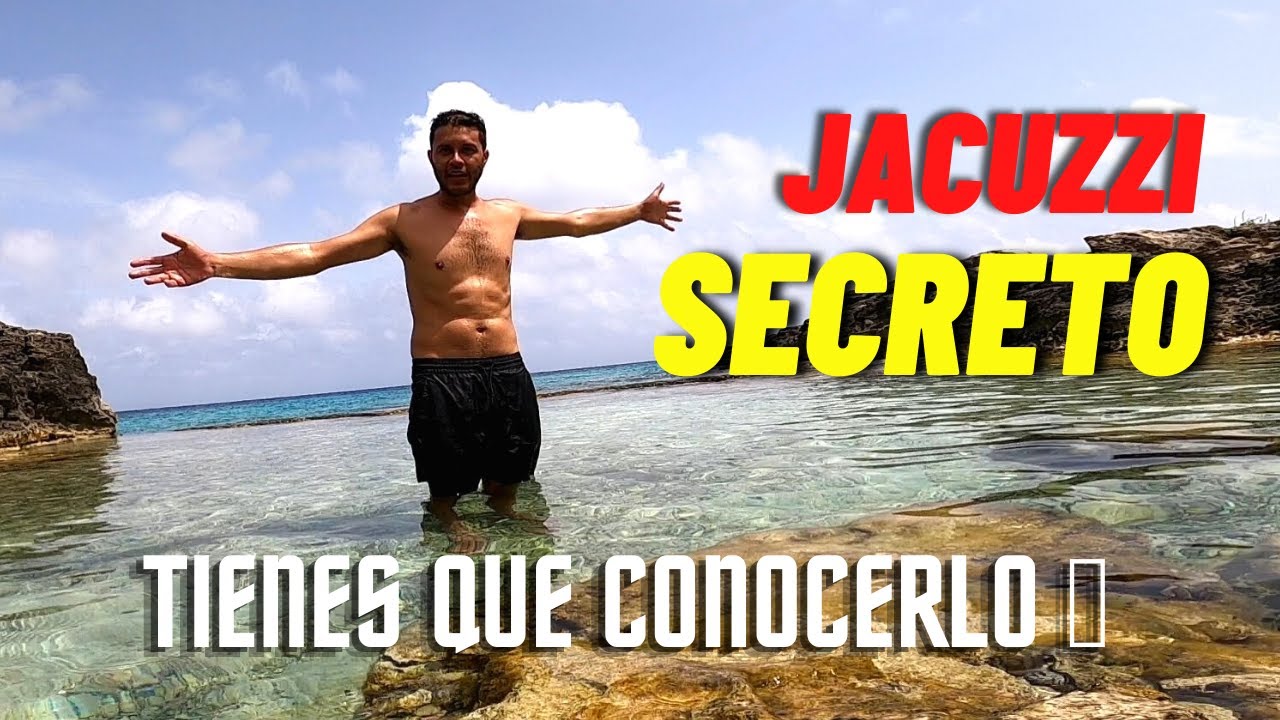 🔴 Encontre un JACUZZI SECRETO / Playa sin SARGAZO/ Que hacer en COZUMEL / lugares poco TURISTICOS