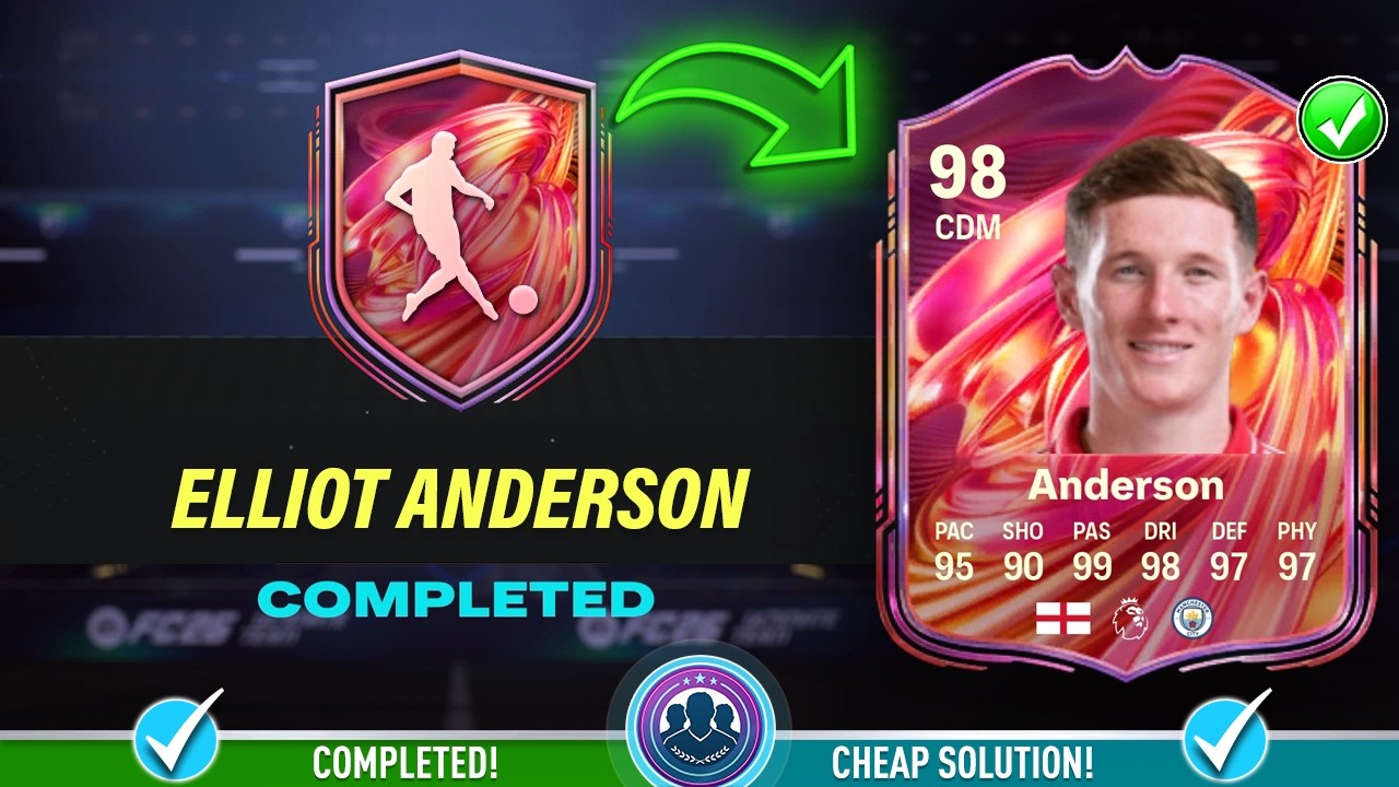 Решение СБЧ 98 FUTTIES Эллиот Андерсон &mdash; Дешевое решение и советы &mdash; FC 26